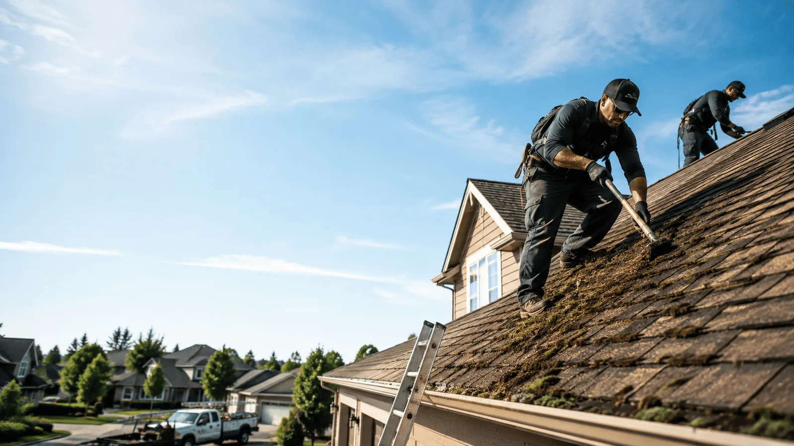Roof Moss Removal in Flora, MS near me
